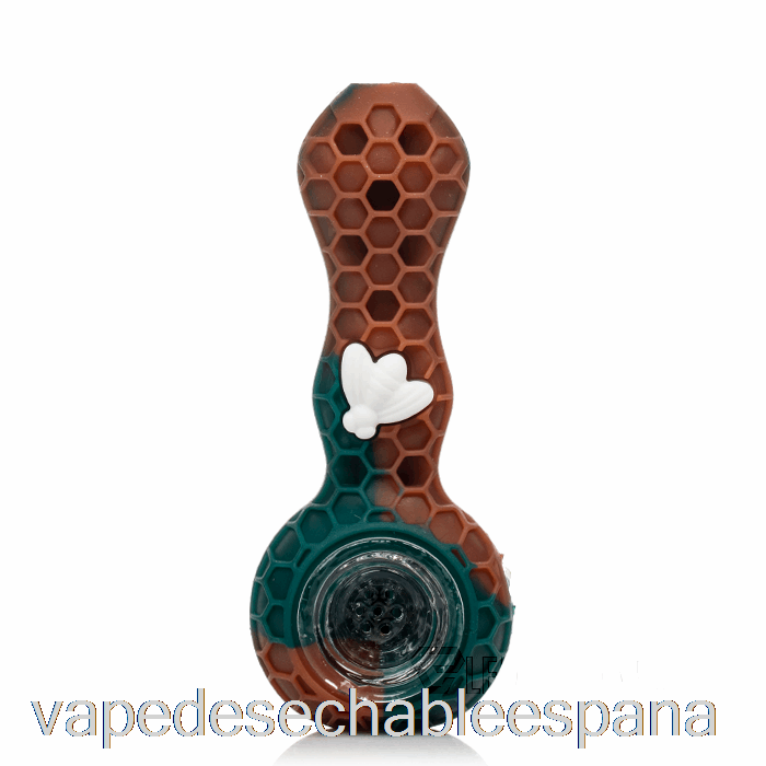 Vape Desechable España Stratus Bee Cuchara De Silicona Bronce (marrón / Verde Azulado / Abeja Blanca)